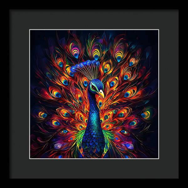 Radiant Plumage - Framed Print
