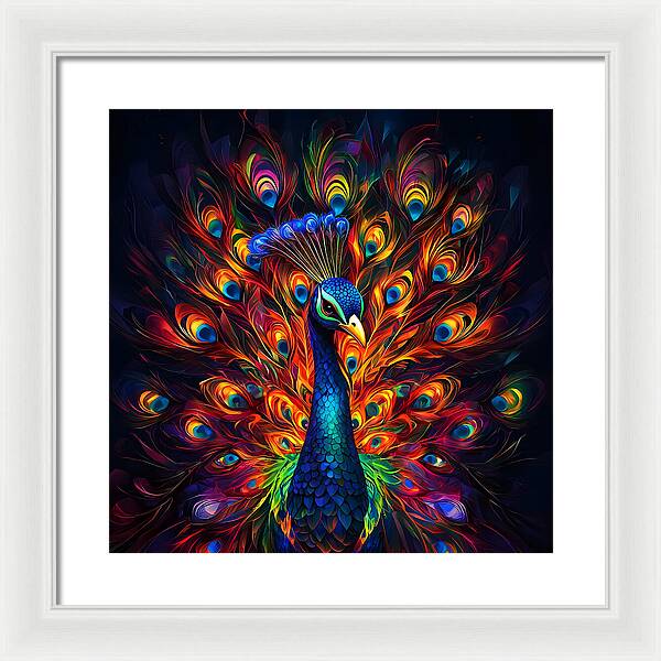 Radiant Plumage - Framed Print