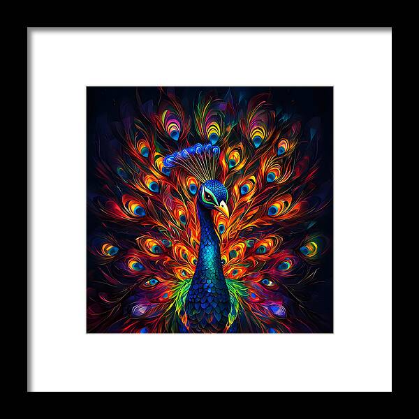 Radiant Plumage - Framed Print