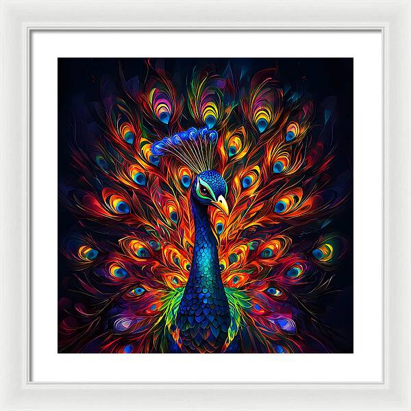 Radiant Plumage - Framed Print