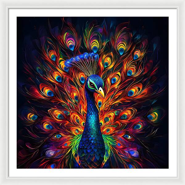 Radiant Plumage - Framed Print