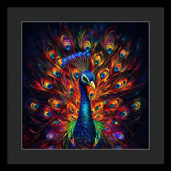 Radiant Plumage - Framed Print