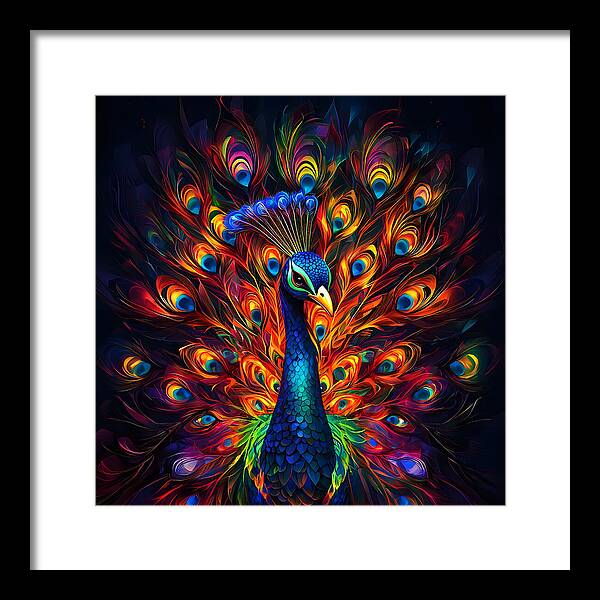 Radiant Plumage - Framed Print