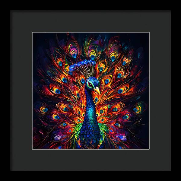 Radiant Plumage - Framed Print