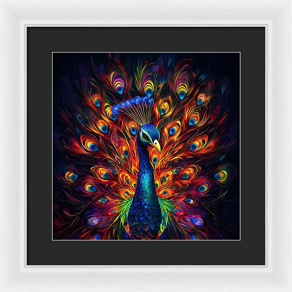 Radiant Plumage - Framed Print