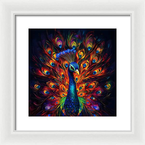 Radiant Plumage - Framed Print