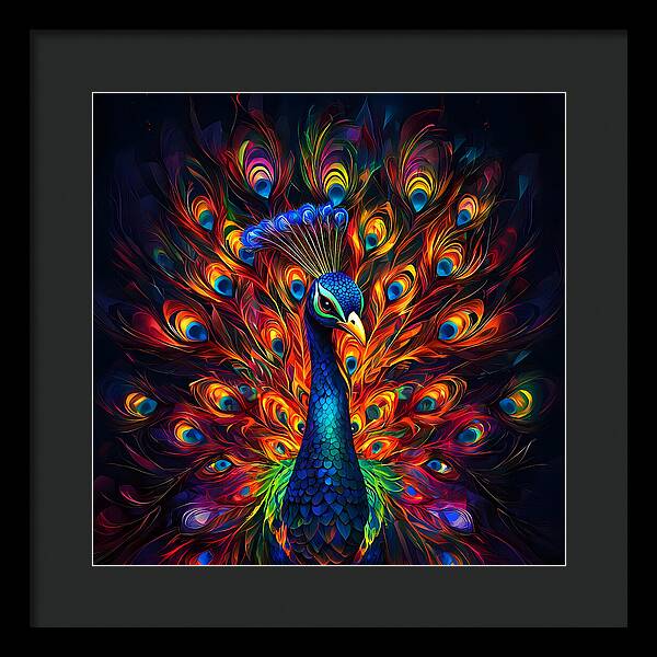 Radiant Plumage - Framed Print
