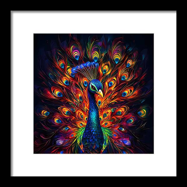 Radiant Plumage - Framed Print