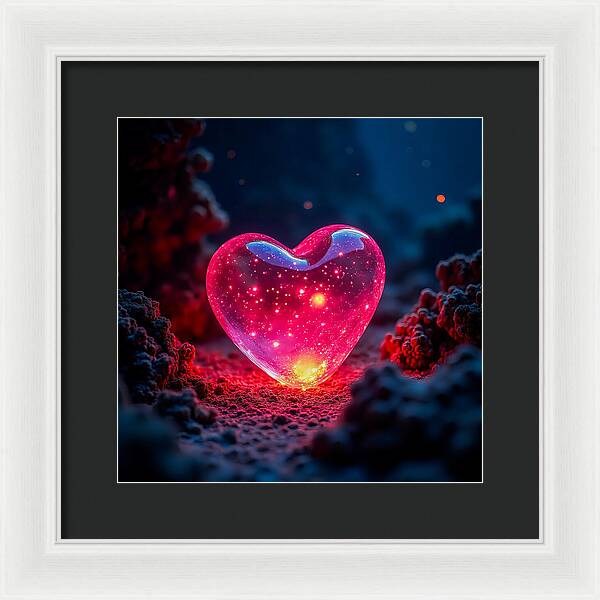 Radiant Pulse - Framed Print