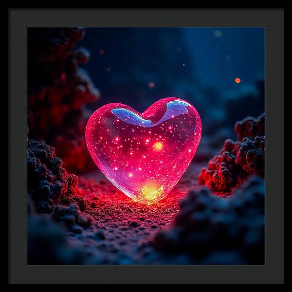 Radiant Pulse - Framed Print