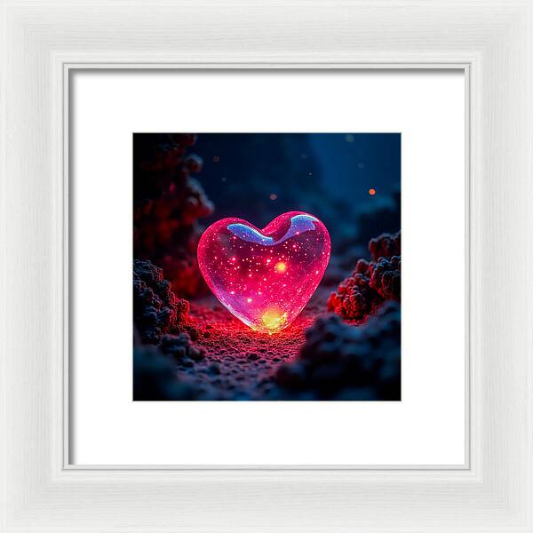 Radiant Pulse - Framed Print