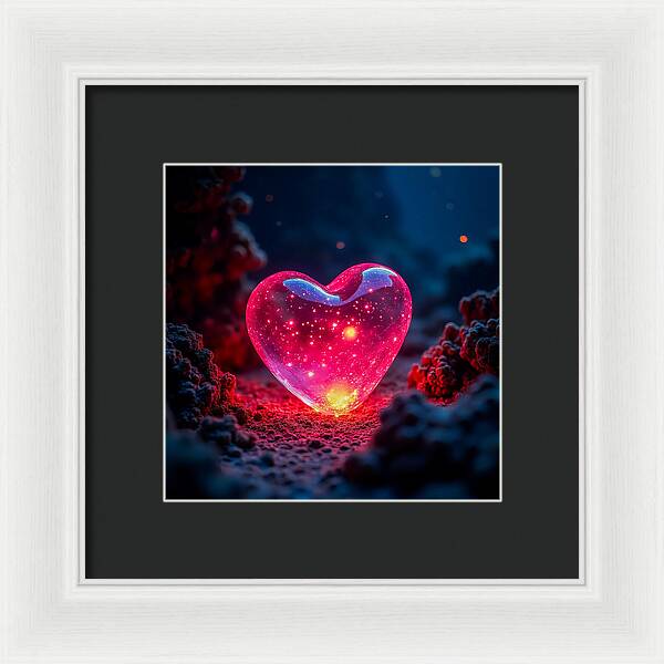 Radiant Pulse - Framed Print