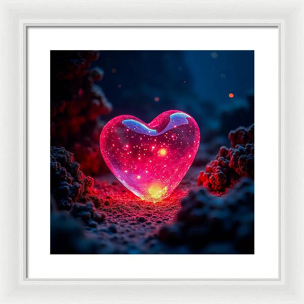 Radiant Pulse - Framed Print