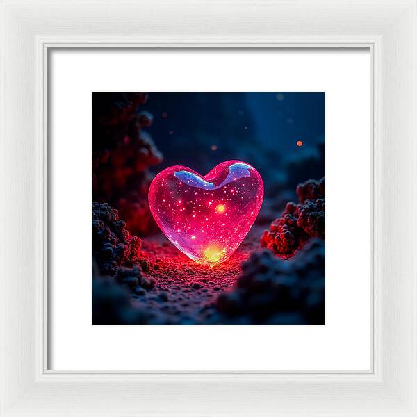 Radiant Pulse - Framed Print