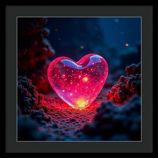 Radiant Pulse - Framed Print