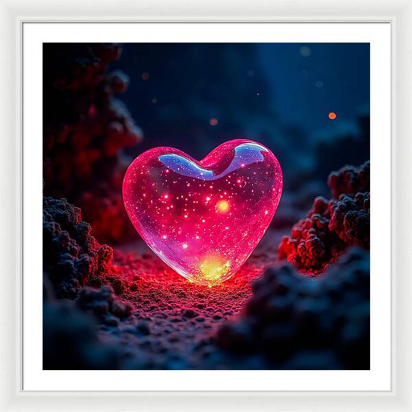 Radiant Pulse - Framed Print