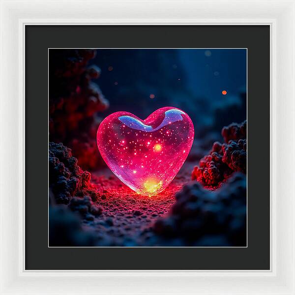 Radiant Pulse - Framed Print