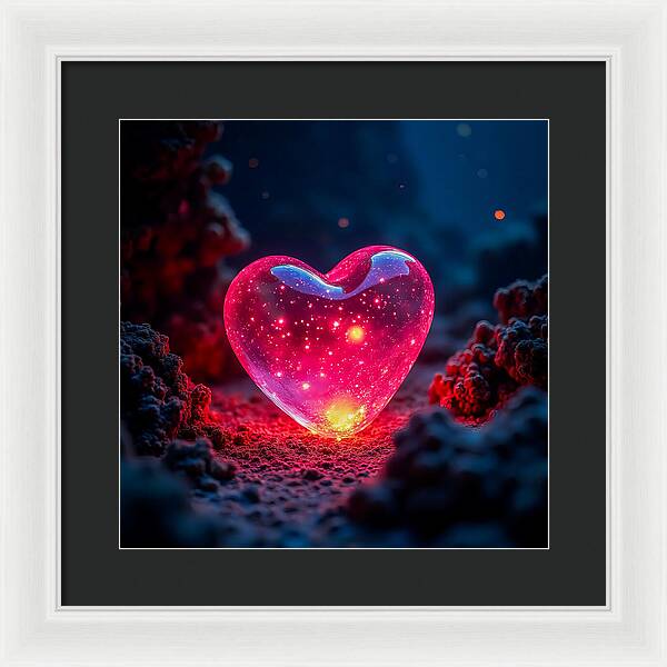 Radiant Pulse - Framed Print