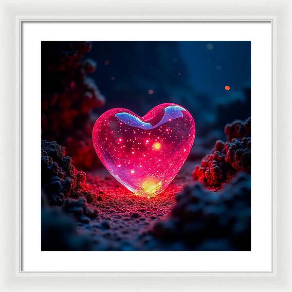 Radiant Pulse - Framed Print