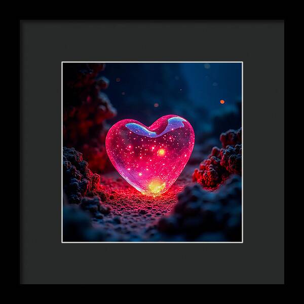 Radiant Pulse - Framed Print