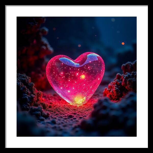 Radiant Pulse - Framed Print