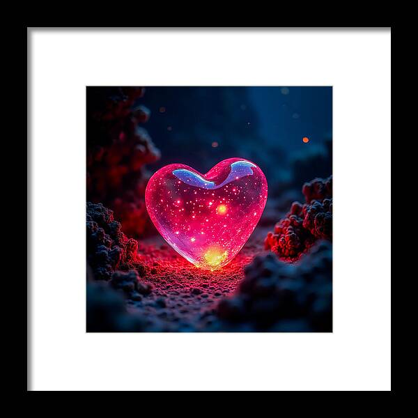 Radiant Pulse - Framed Print