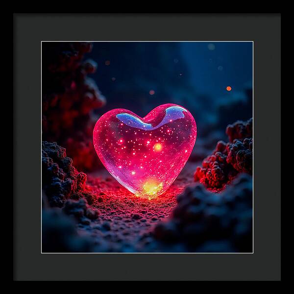 Radiant Pulse - Framed Print