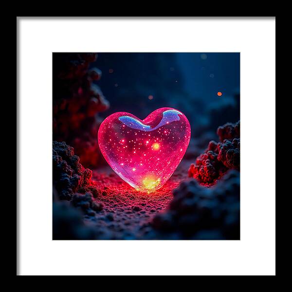 Radiant Pulse - Framed Print
