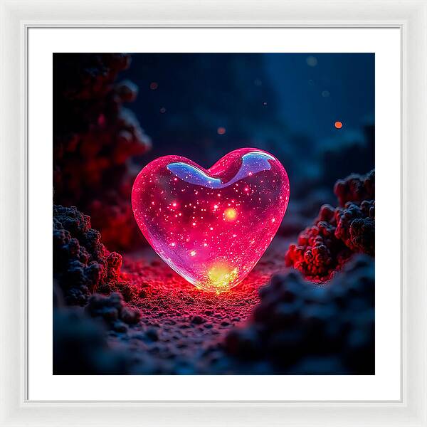 Radiant Pulse - Framed Print