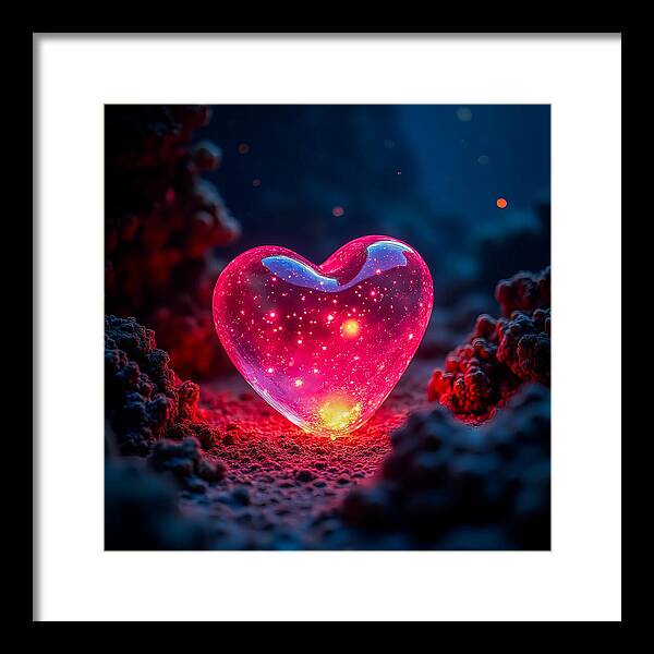 Radiant Pulse - Framed Print