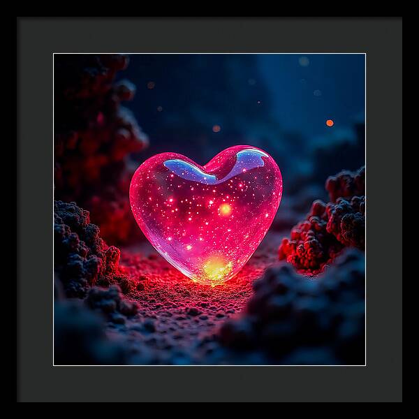 Radiant Pulse - Framed Print