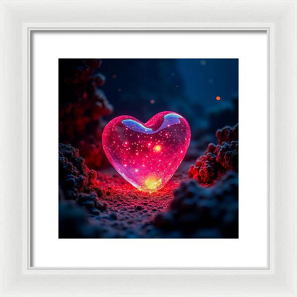 Radiant Pulse - Framed Print