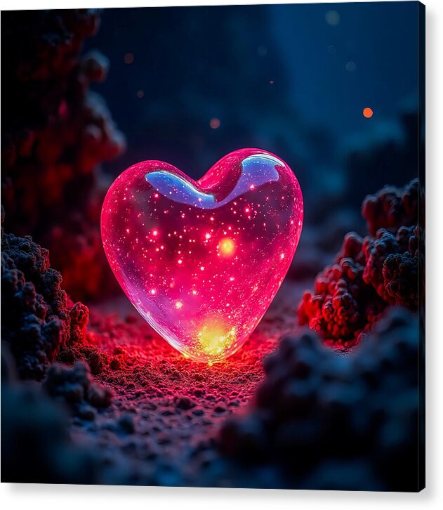 Radiant Pulse - Acrylic Print