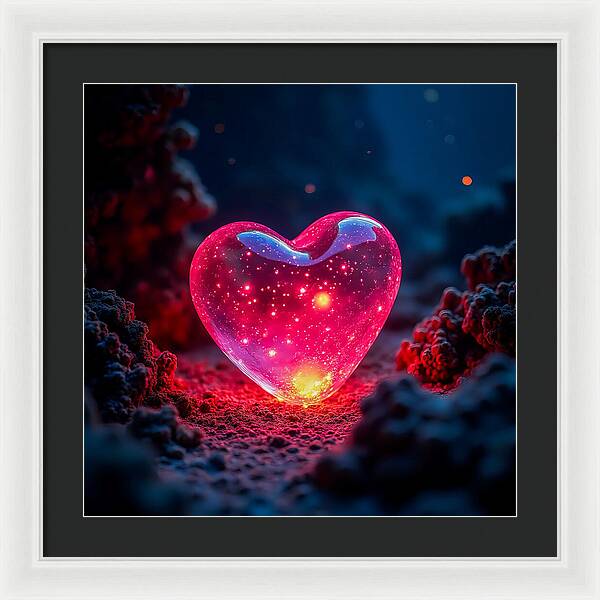 Radiant Pulse - Framed Print