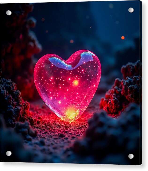 Radiant Pulse - Acrylic Print