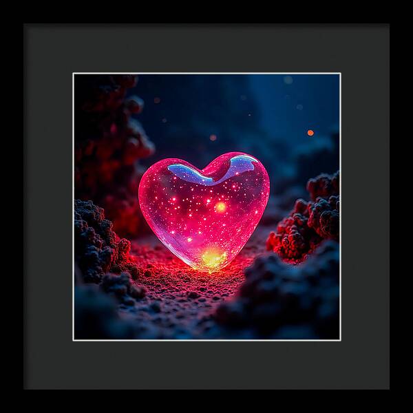 Radiant Pulse - Framed Print