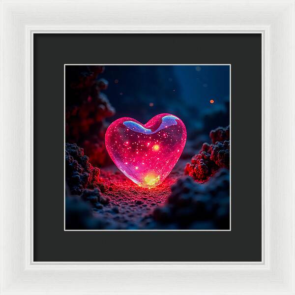 Radiant Pulse - Framed Print