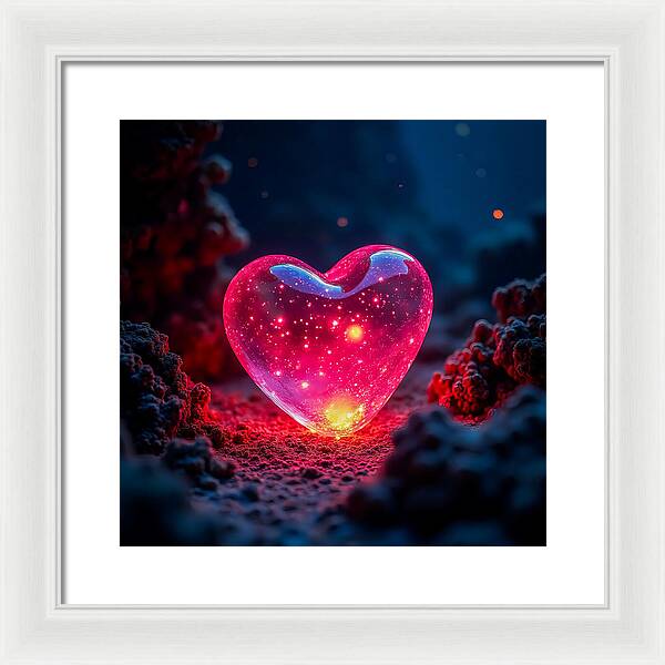 Radiant Pulse - Framed Print