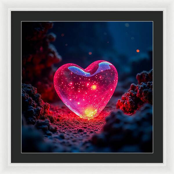 Radiant Pulse - Framed Print