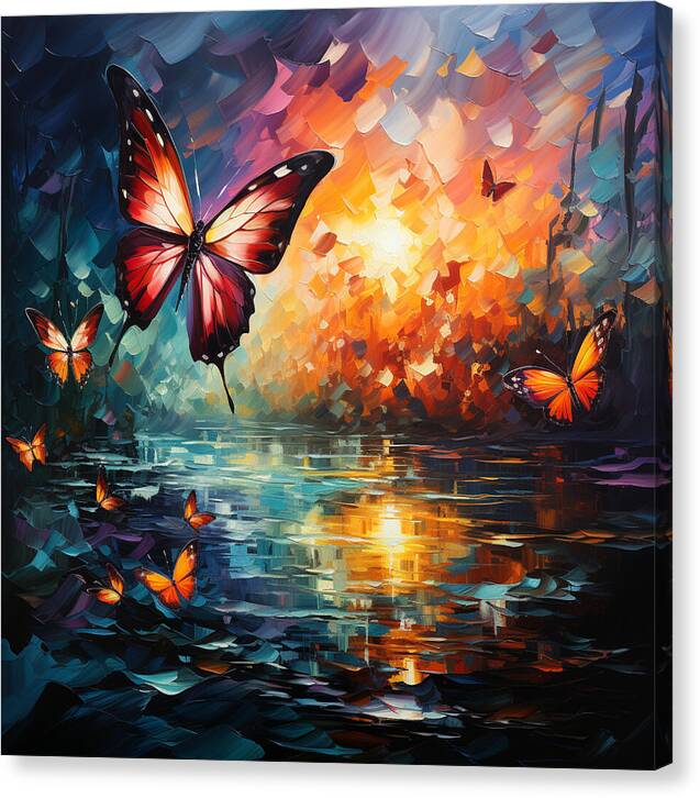 Radiant Reflections - Canvas Print