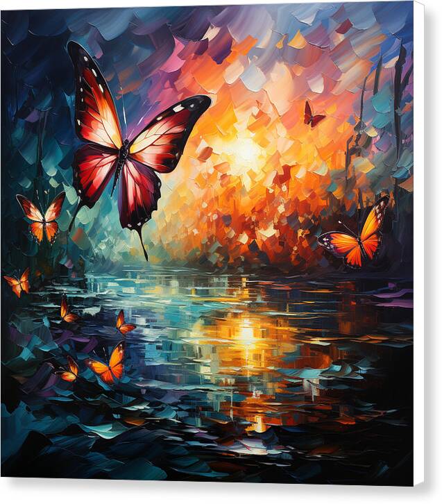 Radiant Reflections - Canvas Print