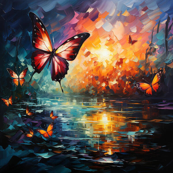 Radiant Reflections - Art Print