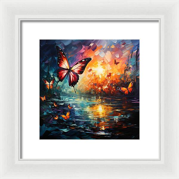 Radiant Reflections - Framed Print
