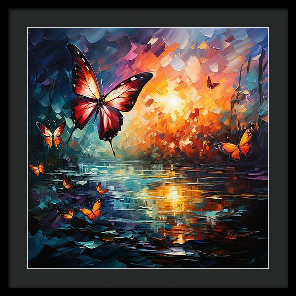 Radiant Reflections - Framed Print