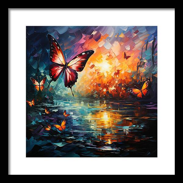 Radiant Reflections - Framed Print