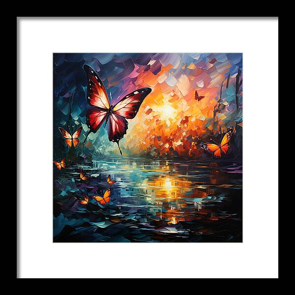 Radiant Reflections - Framed Print