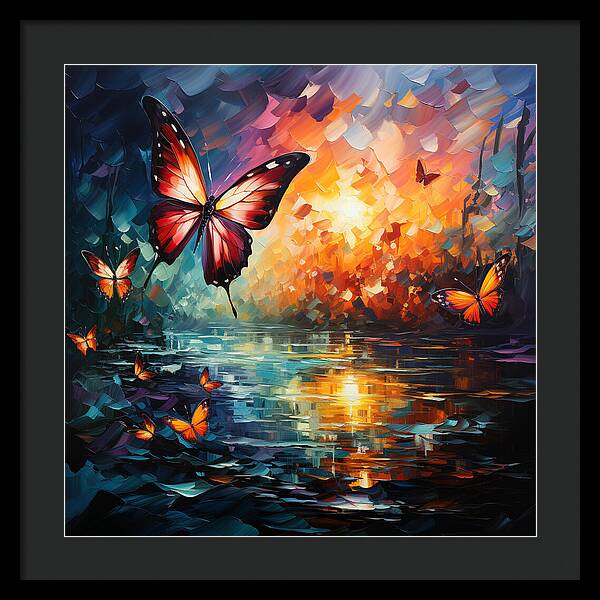 Radiant Reflections - Framed Print