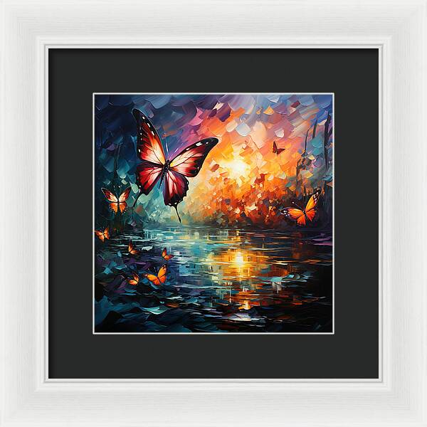 Radiant Reflections - Framed Print