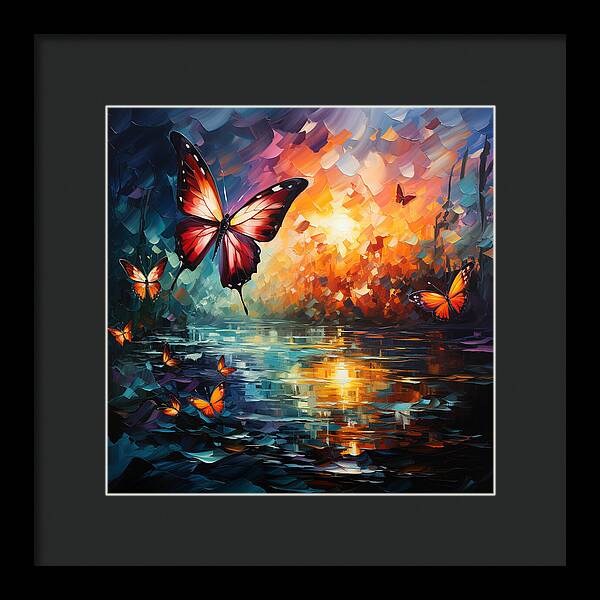 Radiant Reflections - Framed Print