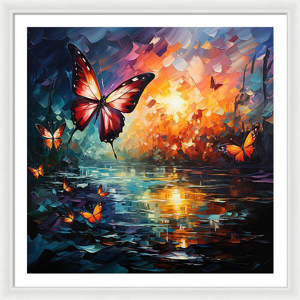 Radiant Reflections - Framed Print